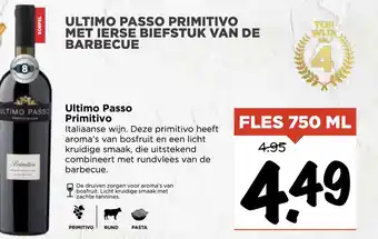 Vomar Voordeelmarkt Ultimo Passo Primitivo aanbieding