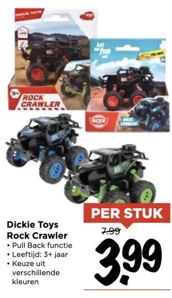 Vomar Voordeelmarkt Dickie Toys Rock Crawler aanbieding