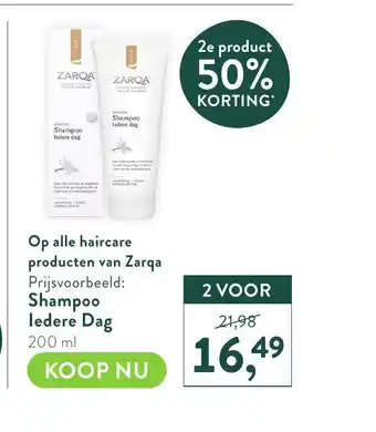 Holland & Barrett Zarqa Shampoo Ierde Dag 200 ml aanbieding