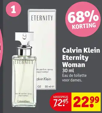 Kruidvat Calvin Klein Eternity Woman aanbieding