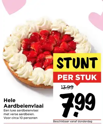 Vomar Voordeelmarkt Hele Aardbeienvlaai aanbieding