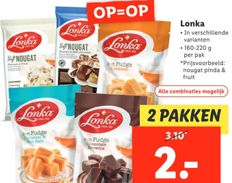 Lidl Lonka aanbieding