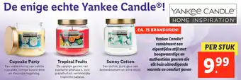 Lidl De enige echte Yankee Candle aanbieding