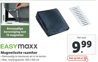 Lidl EASYmaxx Magnetische raamhor aanbieding