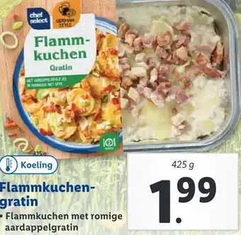 Lidl Flammkuchen gratin aanbieding