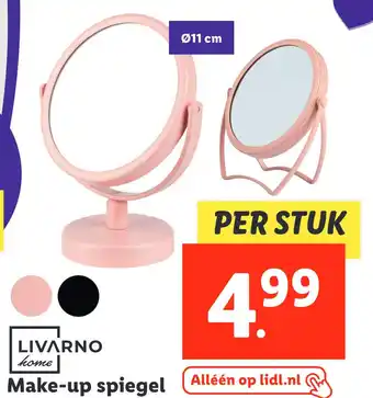 Lidl Make-up spiegel aanbieding