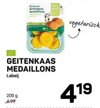 Ekoplaza Geitenkaas Medaillons Labeij aanbieding