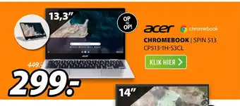 Expert Acer Chromebook Spin 513 CP513-1H-S3CL aanbieding