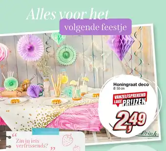 Kik Honinggraat deco 50 cm aanbieding