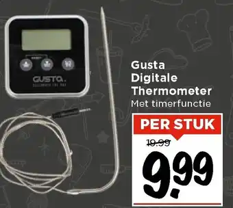 Vomar Voordeelmarkt Gusta digitale thermometer aanbieding