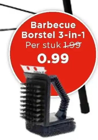 Vomar Voordeelmarkt Barbecue borstel 3-in-1 aanbieding