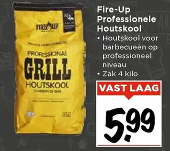 Vomar Voordeelmarkt Fire-up professionele houtskool aanbieding