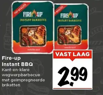 Vomar Voordeelmarkt Fire-up instant BBQ aanbieding