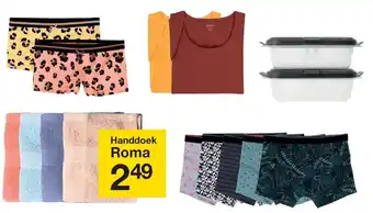 Zeeman Handdoek roma aanbieding