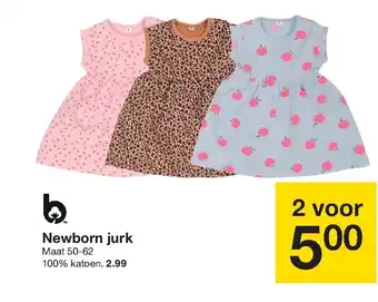 Zeeman Newborn jurk aanbieding