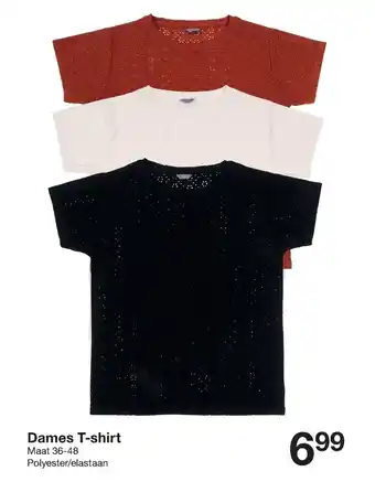 Zeeman Dames t-shirt aanbieding