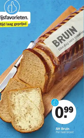 Albert Heijn Bruin aanbieding