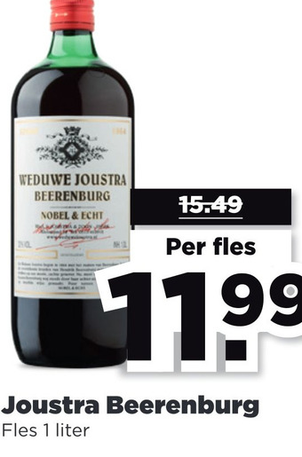 PLUS Joustra Beerenburg aanbieding