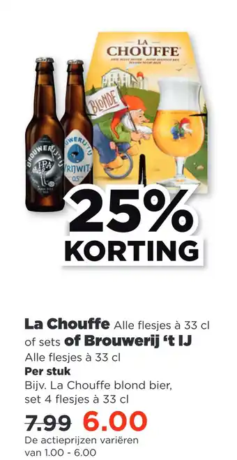 PLUS La Chouffe aanbieding