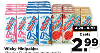 PLUS Wicky Minipakjes aanbieding