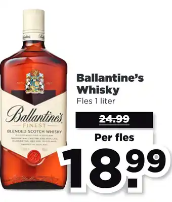 PLUS Ballantine's Whisky aanbieding