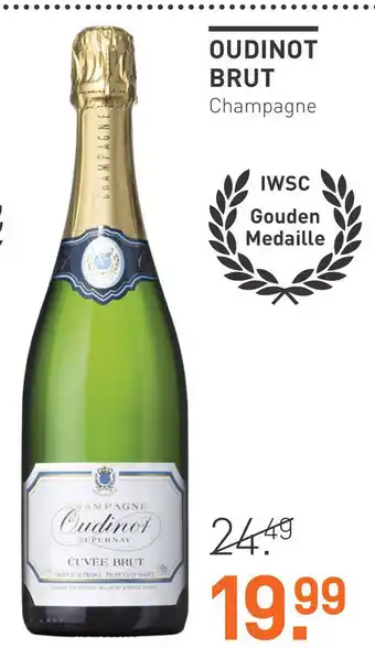 Gall & Gall Oudinot Brut 75CL Mousserend aanbieding