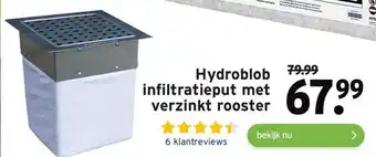 GAMMA Hydroblob infiltratieput met verzinkt rooster aanbieding