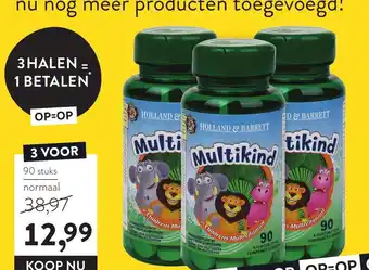 Holland & Barrett Multikind aanbieding