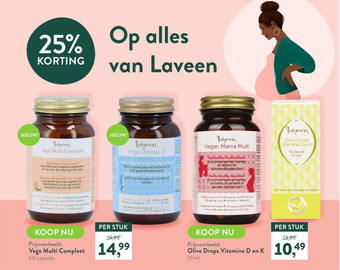Holland & Barrett Alles van Laveen aanbieding
