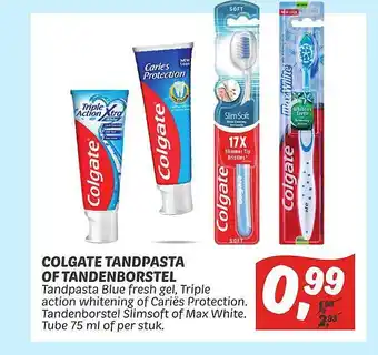 Dekamarkt Colgate Tandpasta Of Tandenborstel aanbieding