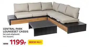 Praxis CENTRAL PARK LOUNGESET CASSIS aanbieding