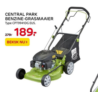 Praxis CENTRAL PARK BENZINE-GRASMAAIER aanbieding