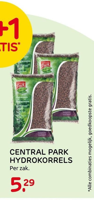 Praxis CENTRAL PARK HYDROKORRELS aanbieding
