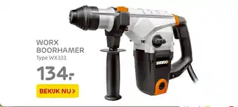 Praxis WORX BOORHAMER aanbieding