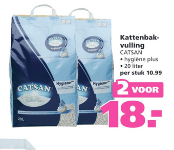 Ranzijn Catsan Kattenbakvulling aanbieding
