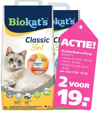 Ranzijn Biokat's Kattenbakvulling aanbieding