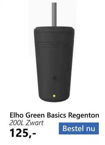 Tuincentrum Outlet Elho Green Basics Regenton aanbieding