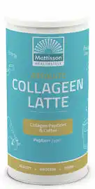 De Online Drogist Mattisson HealthStyle Collageen Latte Collagen Peptides & Coffee 180GR aanbieding