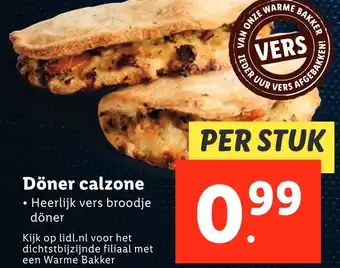 Lidl Döner calzone aanbieding