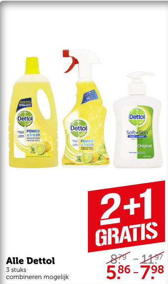 Coop Alle Dettol aanbieding