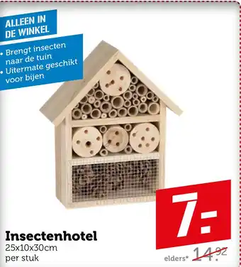 Coop Insectenhotel aanbieding