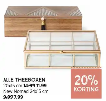 Xenos Alle theeboxen 24x15cm aanbieding