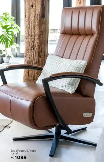 Henders & Hazel Draaifauteuil Aruba aanbieding