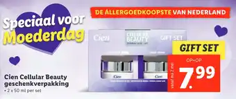 Lidl Cien Cellular Beauty geschenkverpakking aanbieding