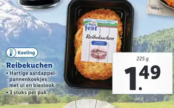 Lidl Reibekuchen aanbieding