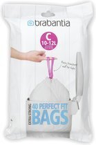 Bol.com Brabantia PerfectFit Vuilniszakken - 10/12 l - Code C - 40 stuks aanbieding