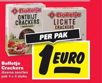 Nettorama Bolletje Crackers aanbieding