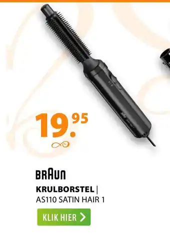 Expert Braun Krulborstel AS110 Satin hair 1 aanbieding