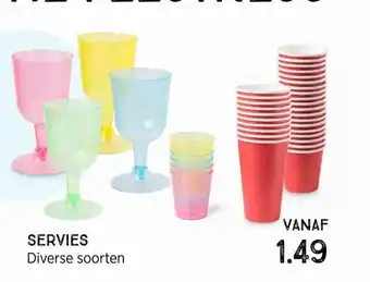 Xenos Servies aanbieding