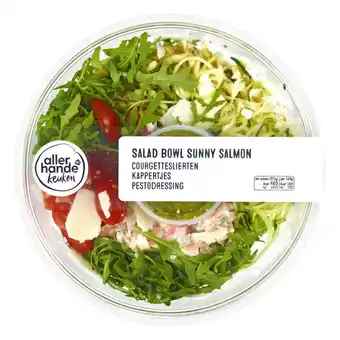 Albert Heijn AH Salade bowl sunny salmon aanbieding